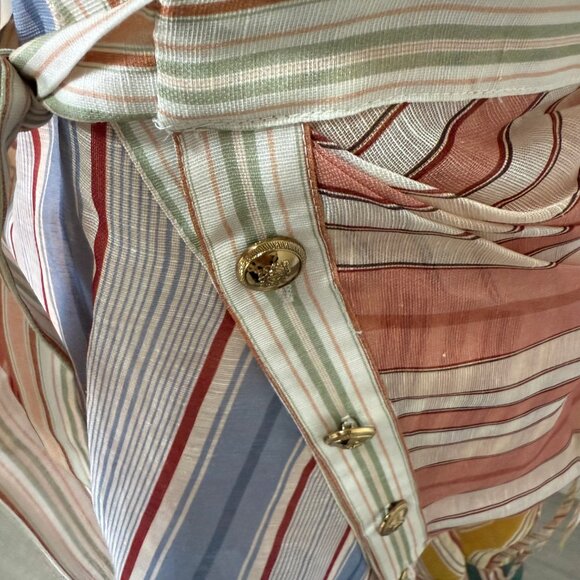 Zimmermann Rebellion Striped Midi Dress - Picture 9 of 11